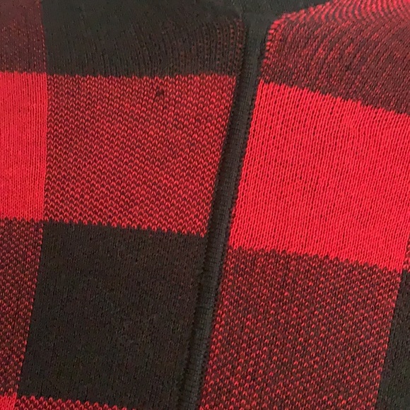 Lauren Buffalo Check Poncho Sweater - Picture 10 of 10